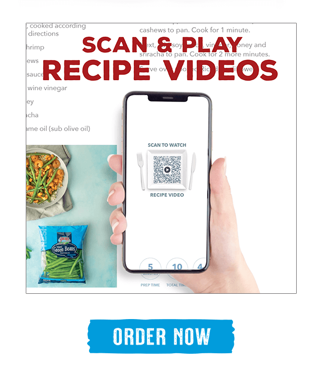 Scan & Play Recipe Videos