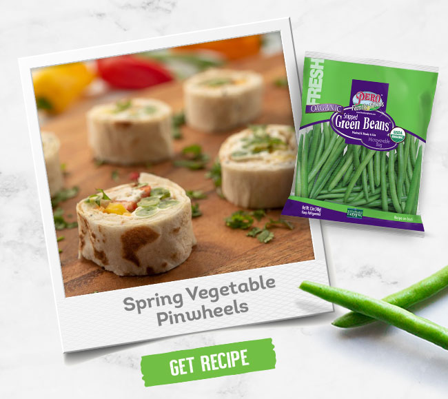 Spring Vegetable Pinwheels