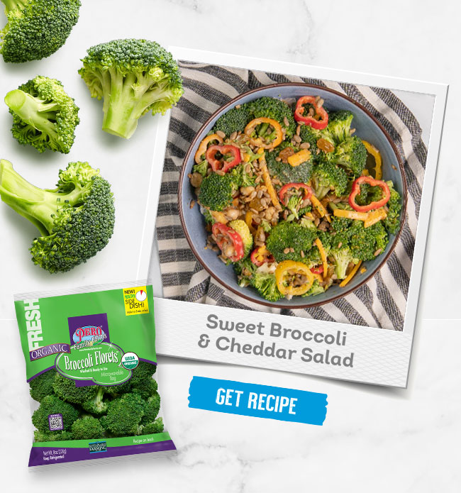 Sweet Broccoli Cheddar Salad