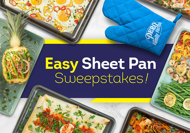 Easy Sheet Pan Sweepstakes