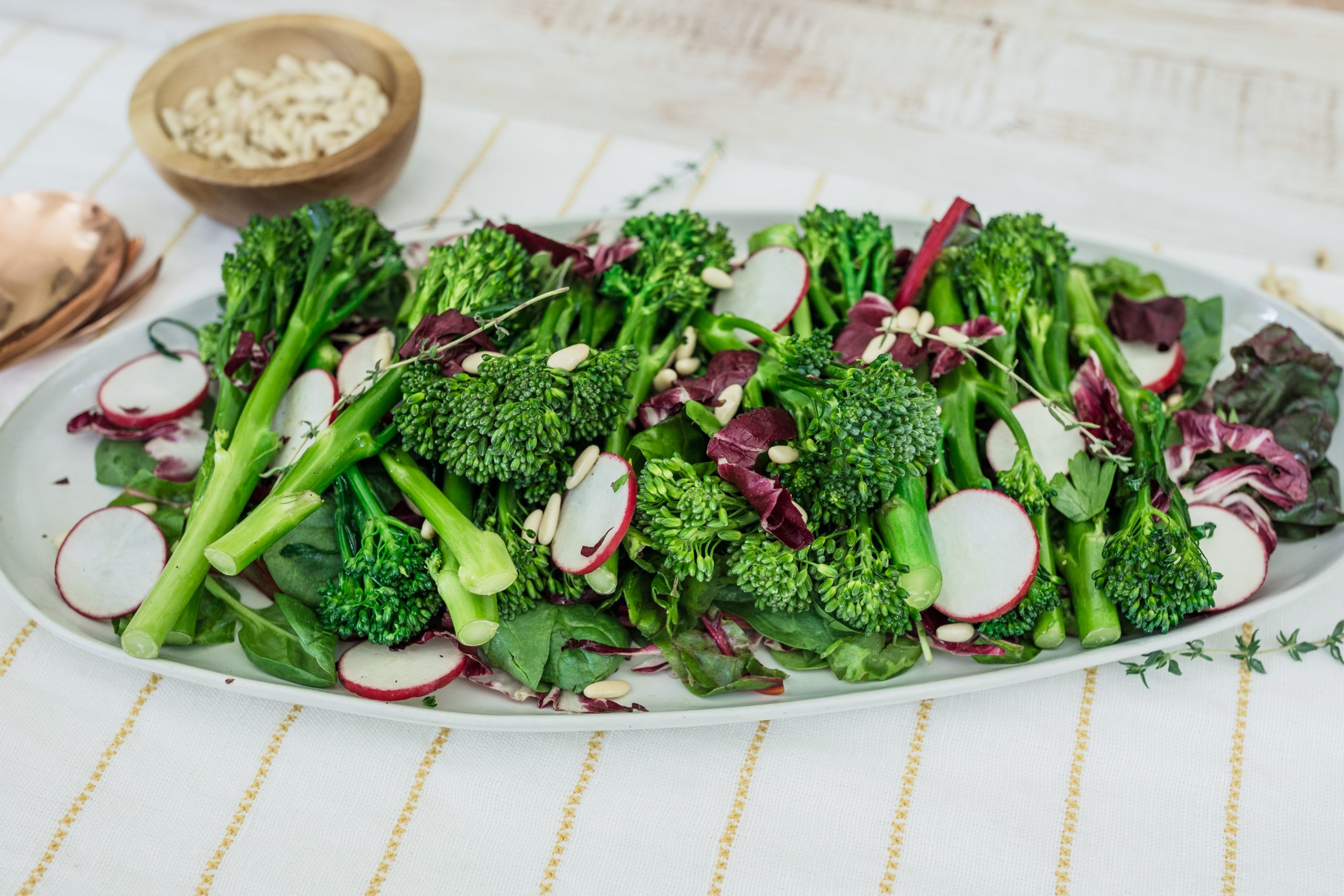 Broccoletti with Winter Greens