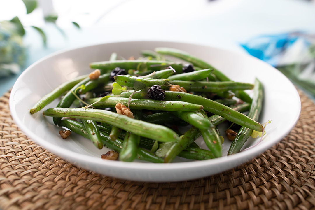 Cherry Balsamic Green Beans