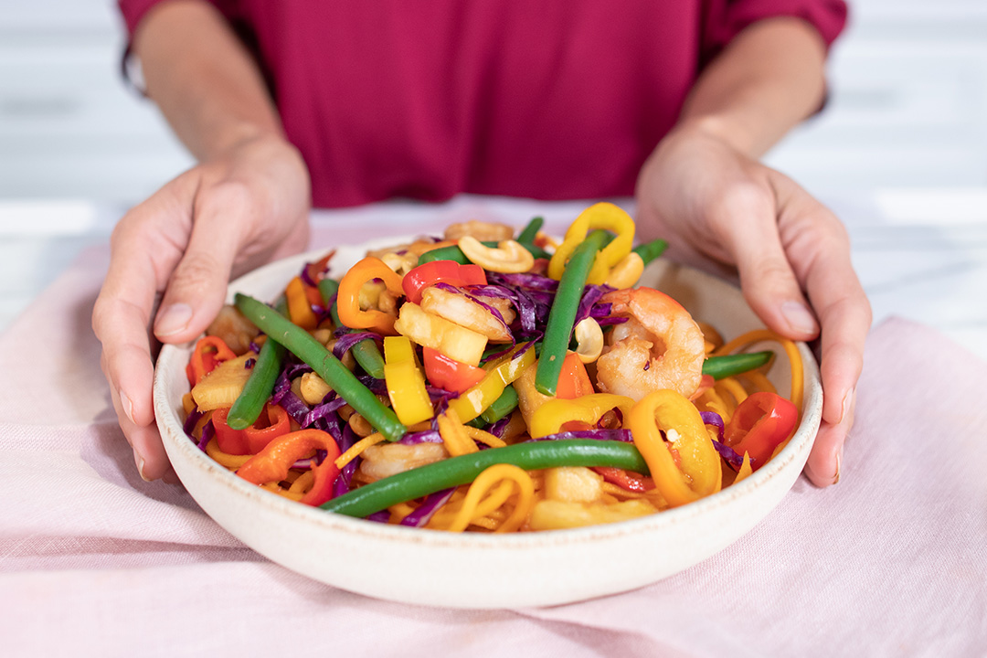 Teriyaki Shrimp and Veggies