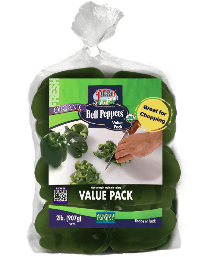 Organic Green Bell Pepper Value Pack