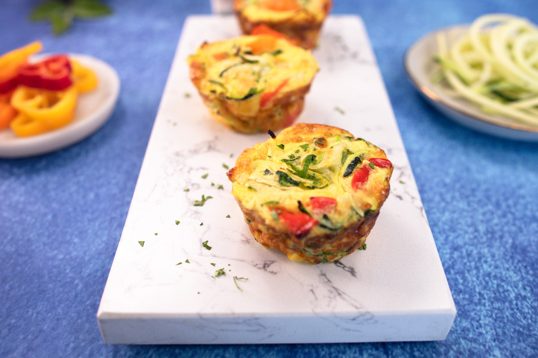 Make Ahead Mini Zucchini Frittatas