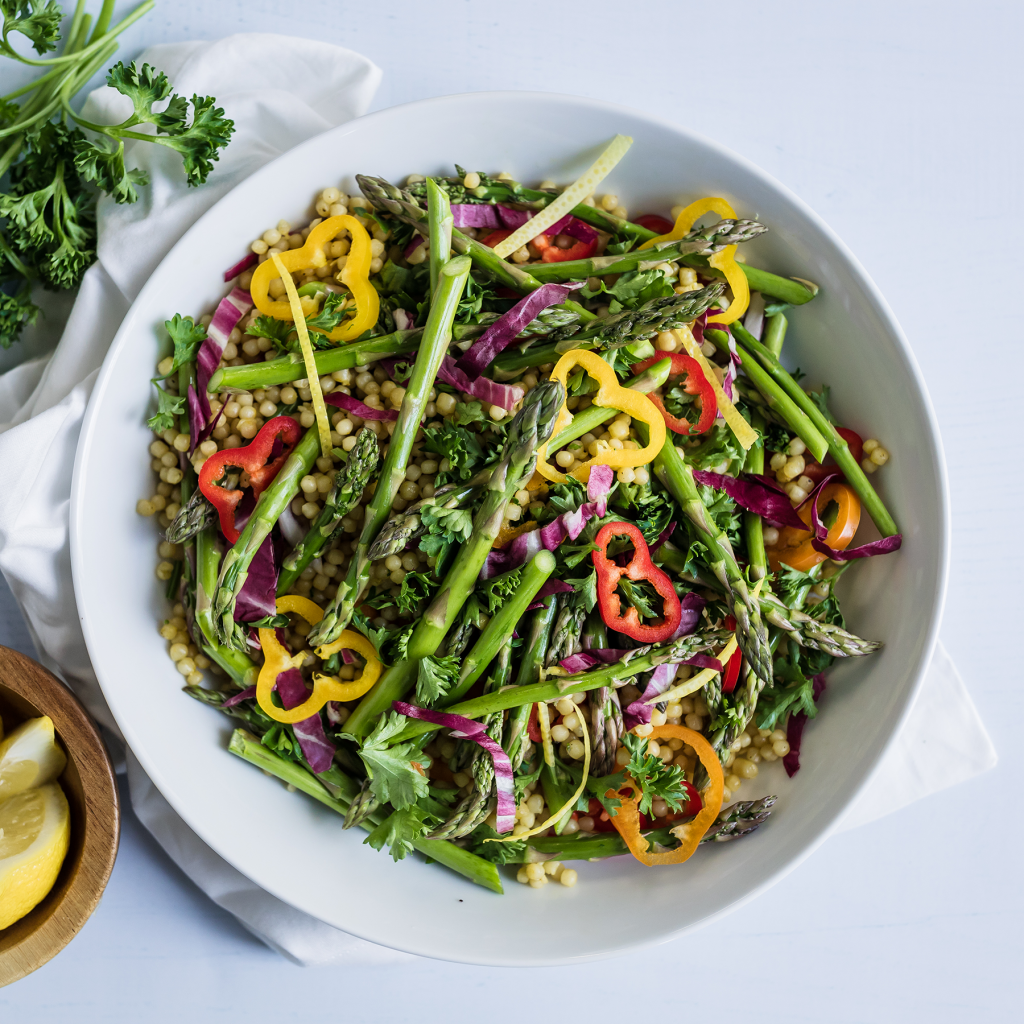 Lemon Zest Asparagus Salad - Pero Family Farms - Sustainable Farming Since 1908