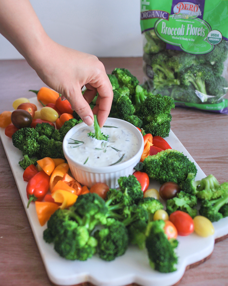 Herb Broccoli Crudite