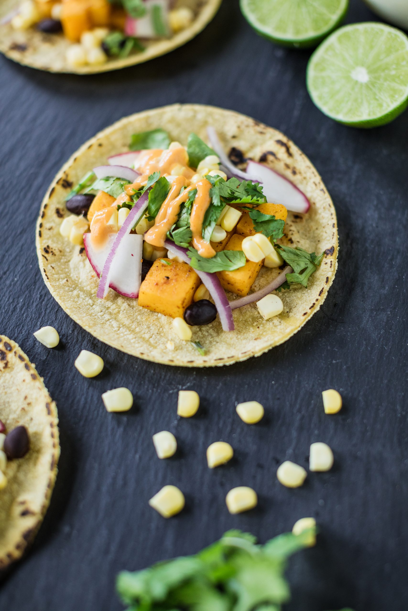 Butternut Squash Street Tacos