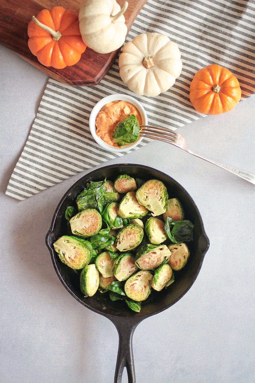 Cinnamon Brussels Sprouts