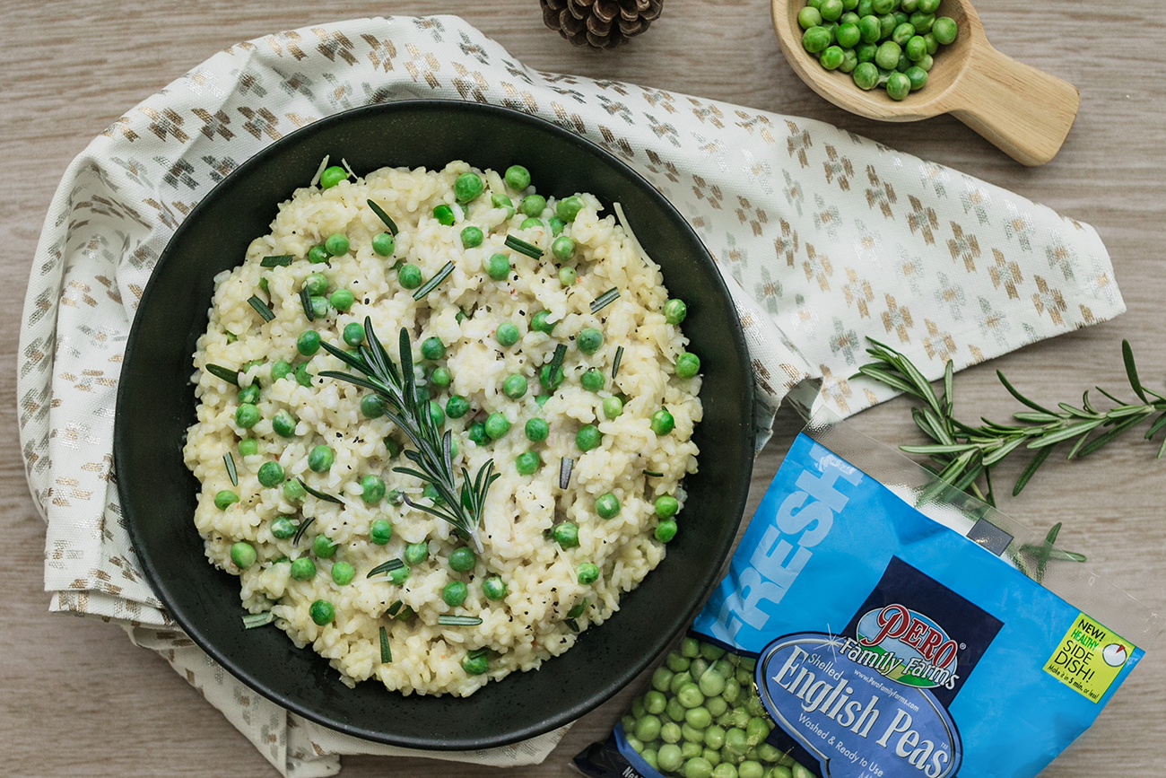 English Pea Risotto