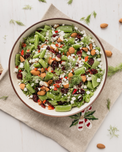 Snap Pea Greek Chopped Salad