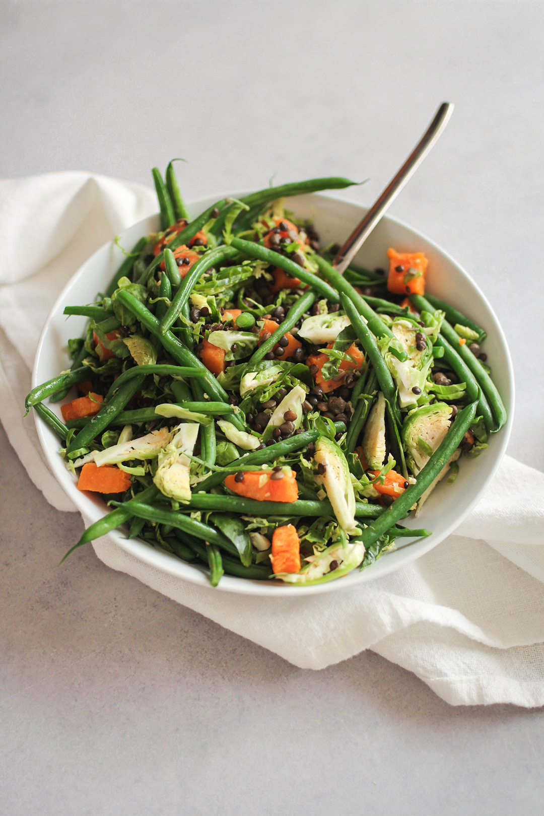 French Bean Lentil Side Dish