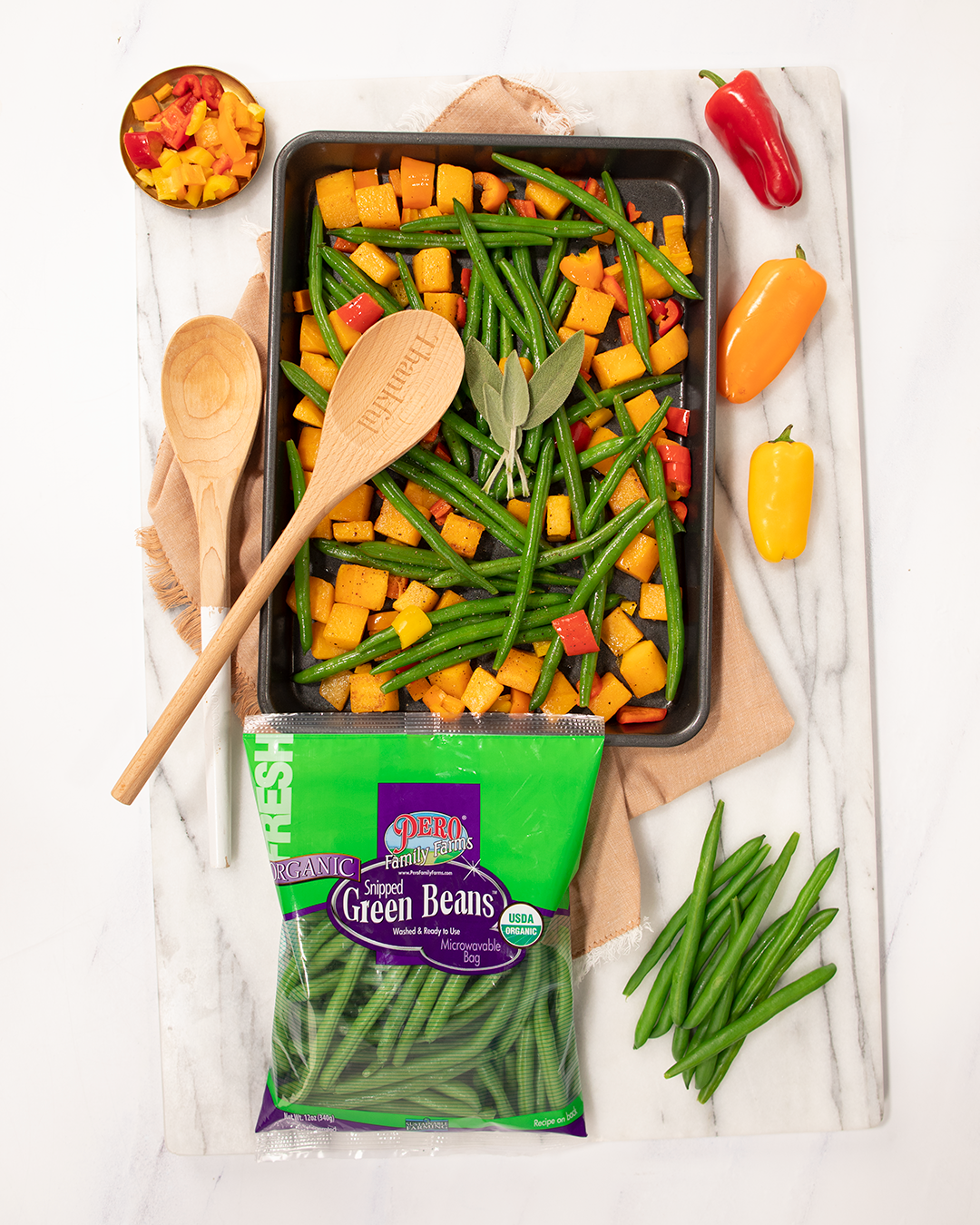 Sheet Pan Green Beans