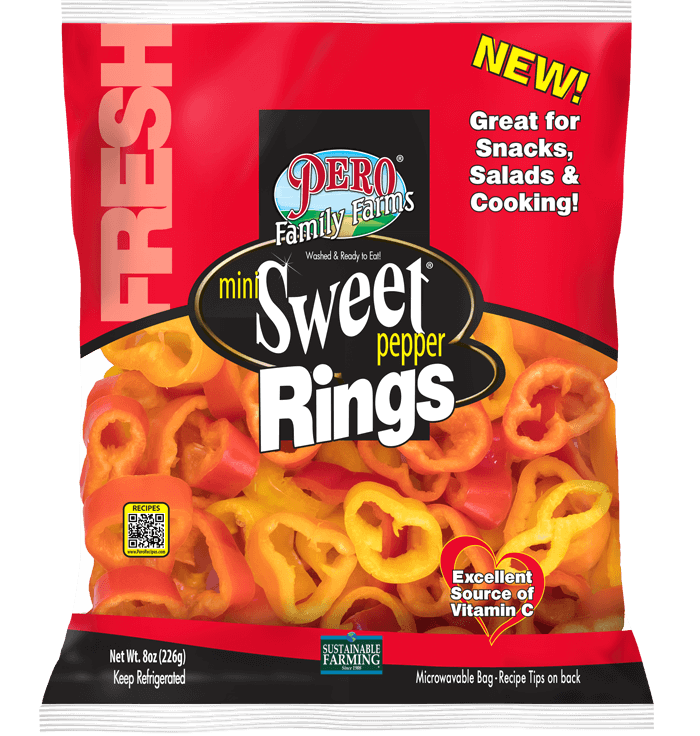 Mini Sweet Pepper Rings