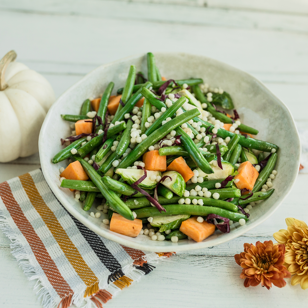 Sweet Green Beans & Brussels