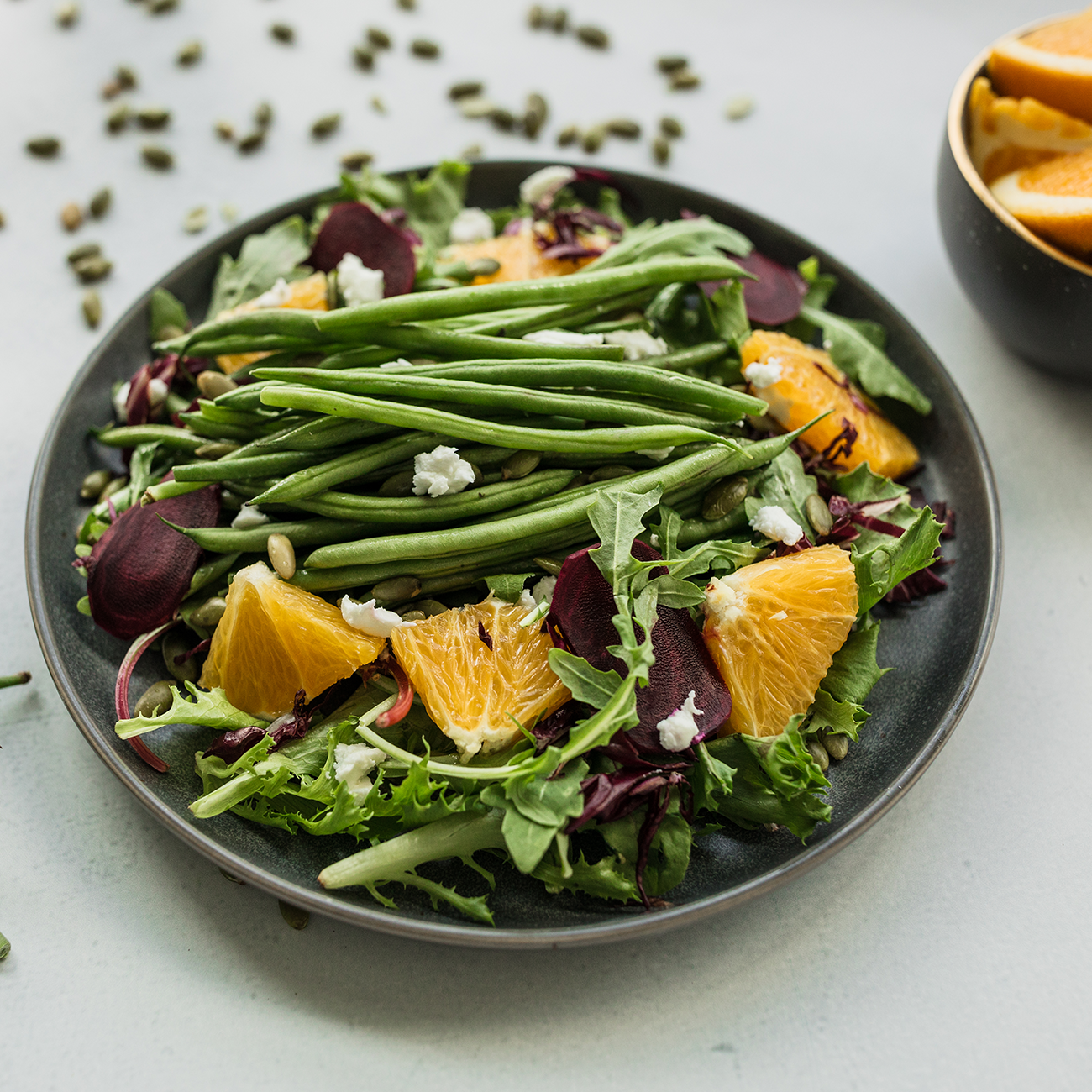 Citrus French Bean Salad