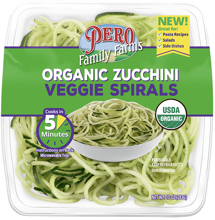 Organic Zucchini Veggie Spirals