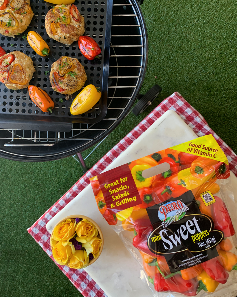 Grilled Mini Sweet Pepper Crab Cakes Pero Family Farms Sustainable