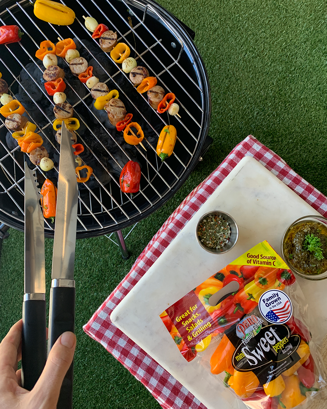 Plant-Based Chimichurri Kabobs