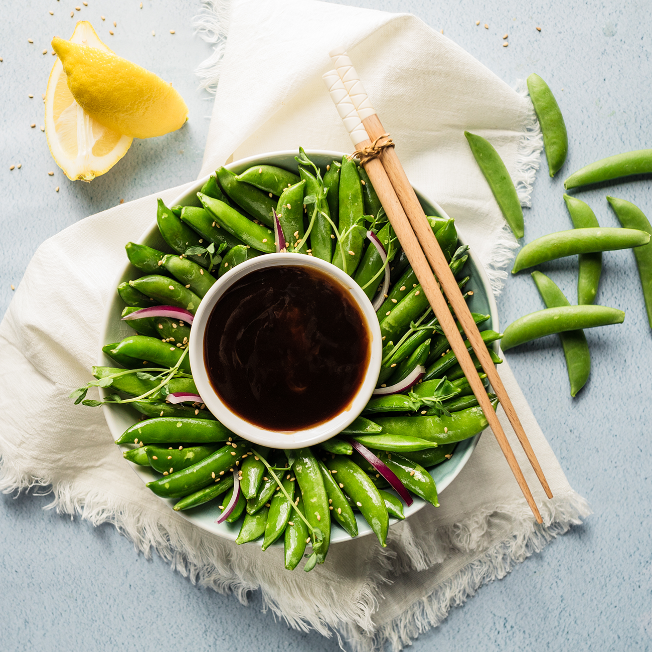 Asian Sugar Snap Peas