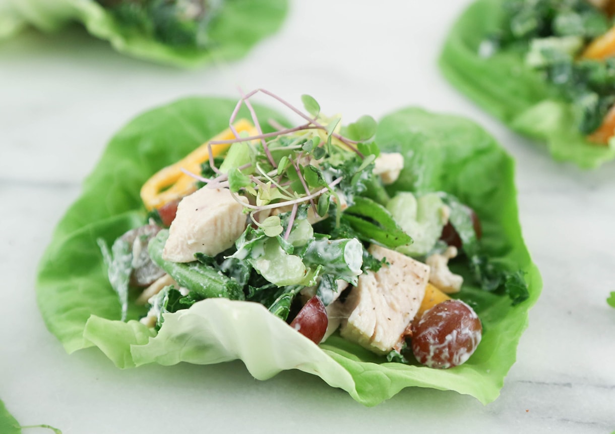 Sweet Kale Chicken Salad