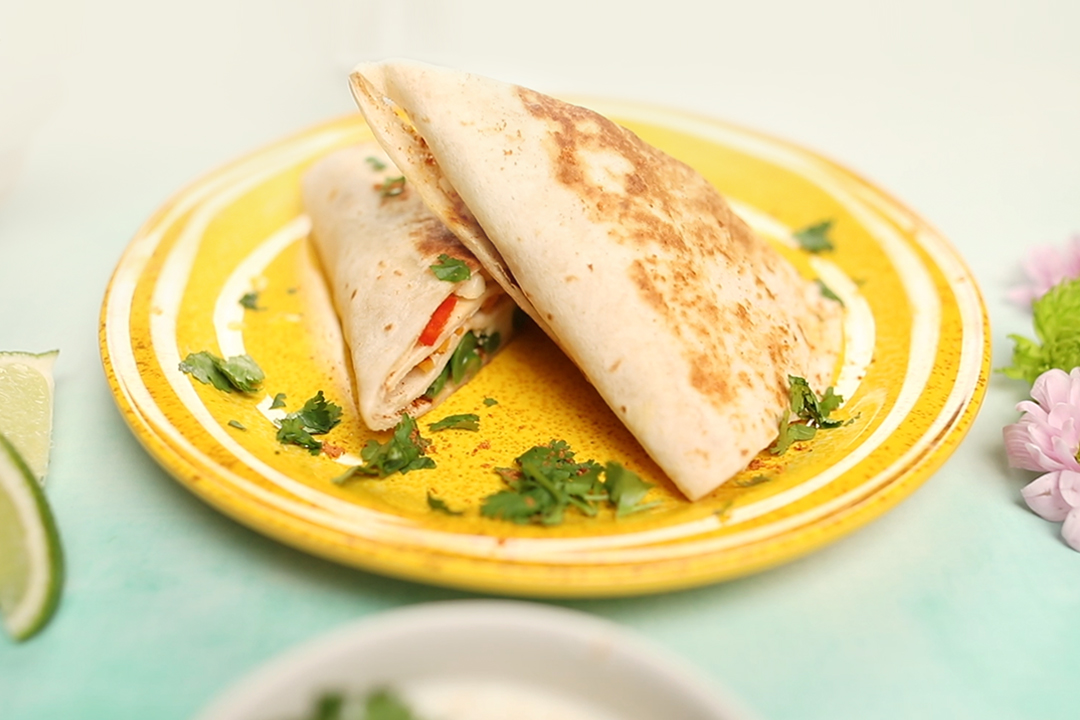 Veggie Quesadilla Fold