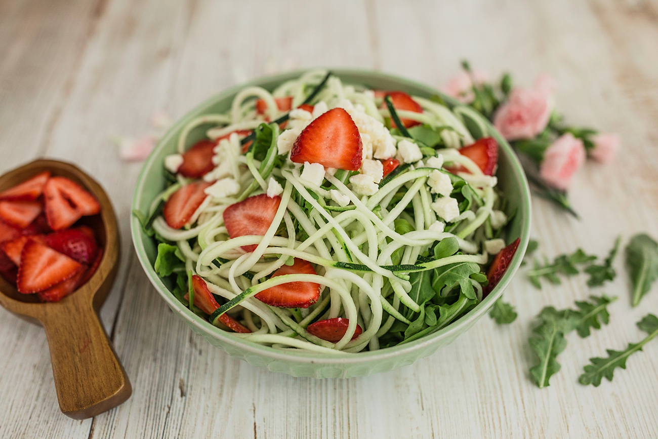 Summer Zucchini Spirals