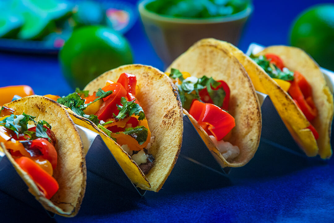 Mini Sweet Pepper Street Tacos