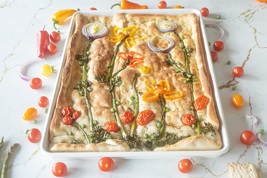 Pero Family Garden Focaccia Bread