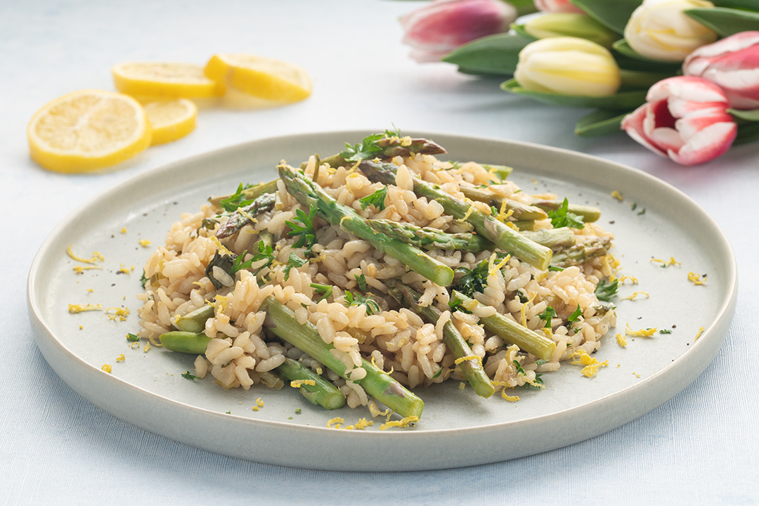 Lemon Asparagus Risotto