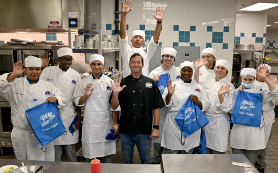 Pero Family Farms Educates Students on Farming and Cooking With a Junior Chef Quiche Competition at South Tech Academy in Boynton Beach