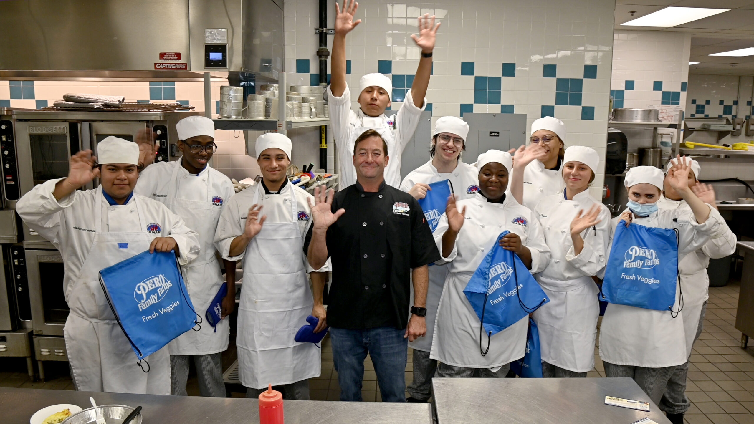 Pero Family Farms Educates Students on Farming and Cooking With a Junior Chef Quiche Competition at South Tech Academy in Boynton Beach