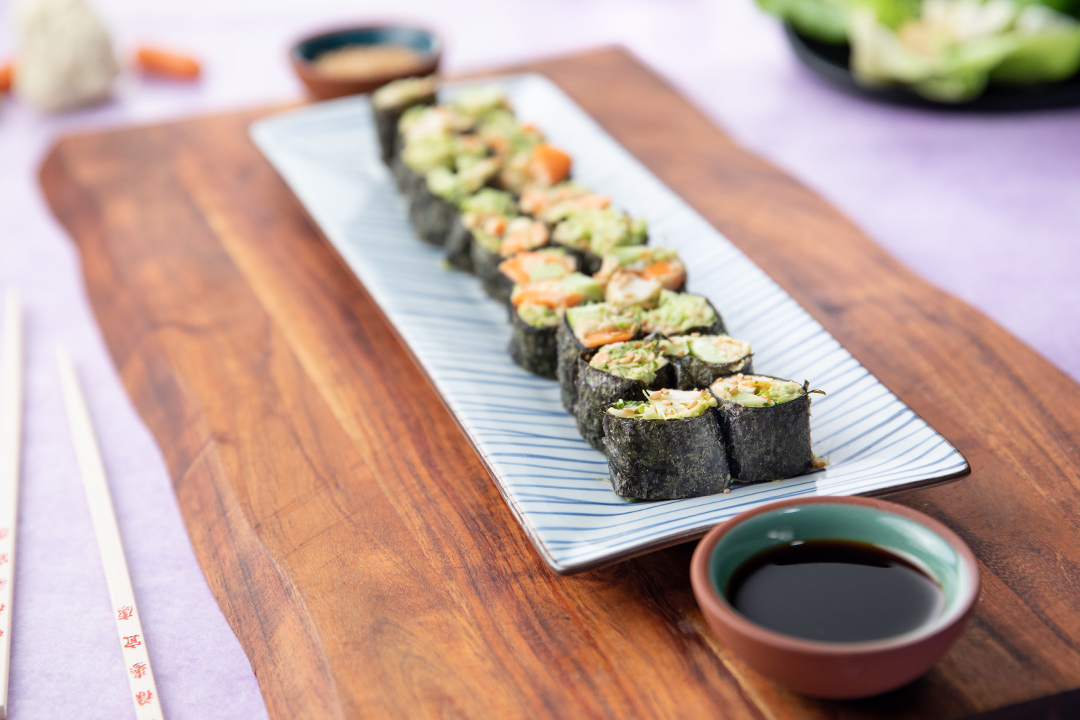 Crunchy Vegetable Medley Roll