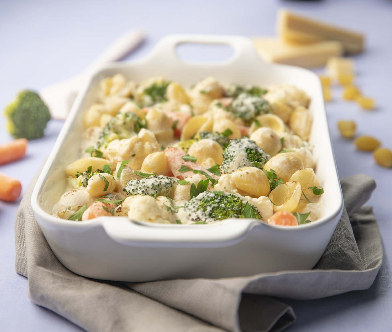 Vegetable Medley Mac n’ Cheese