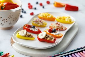 Mini Sweet Pepper Breakfast Flight