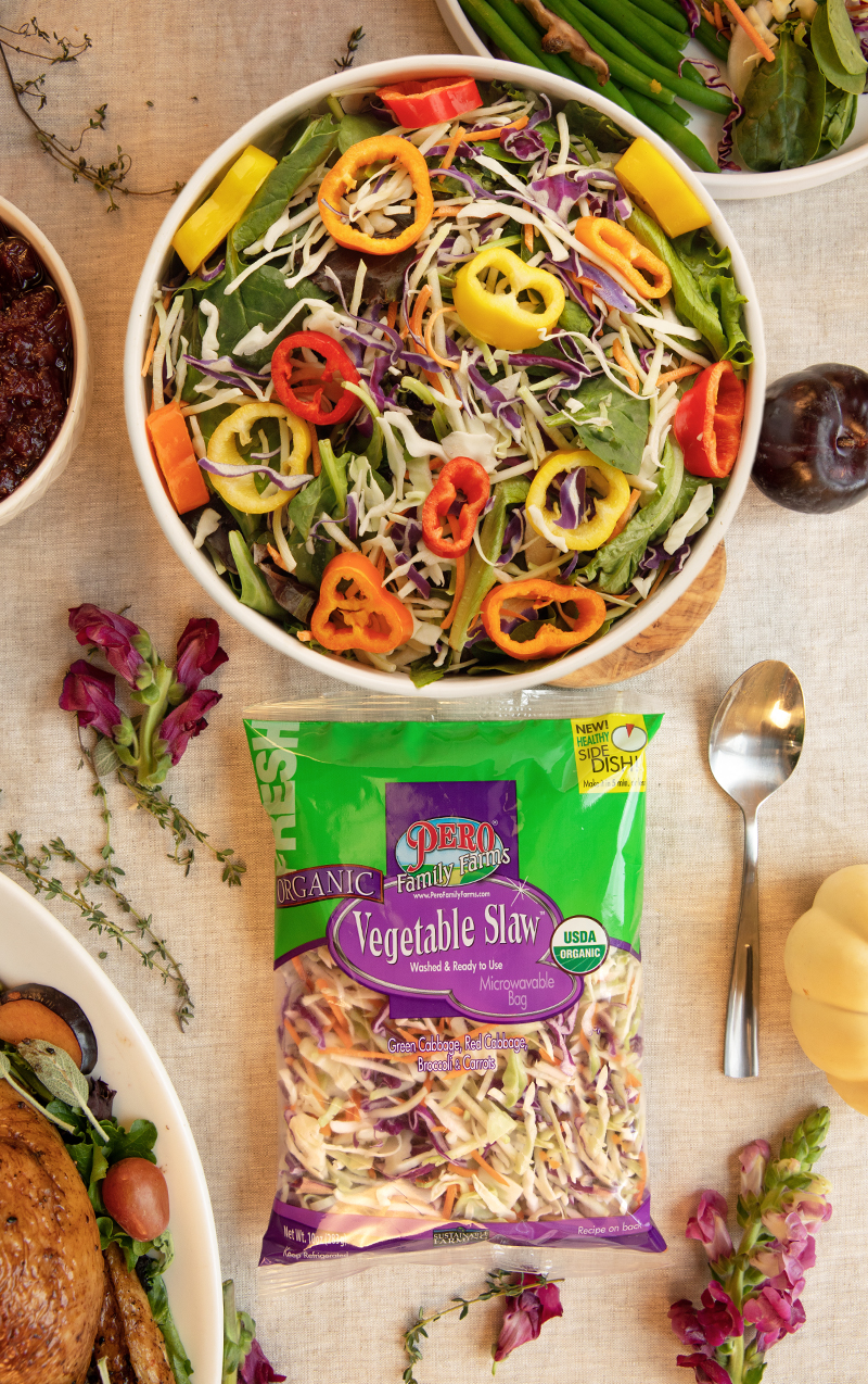 Fall Vegetable Slaw Salad Website V Pero Green Beans