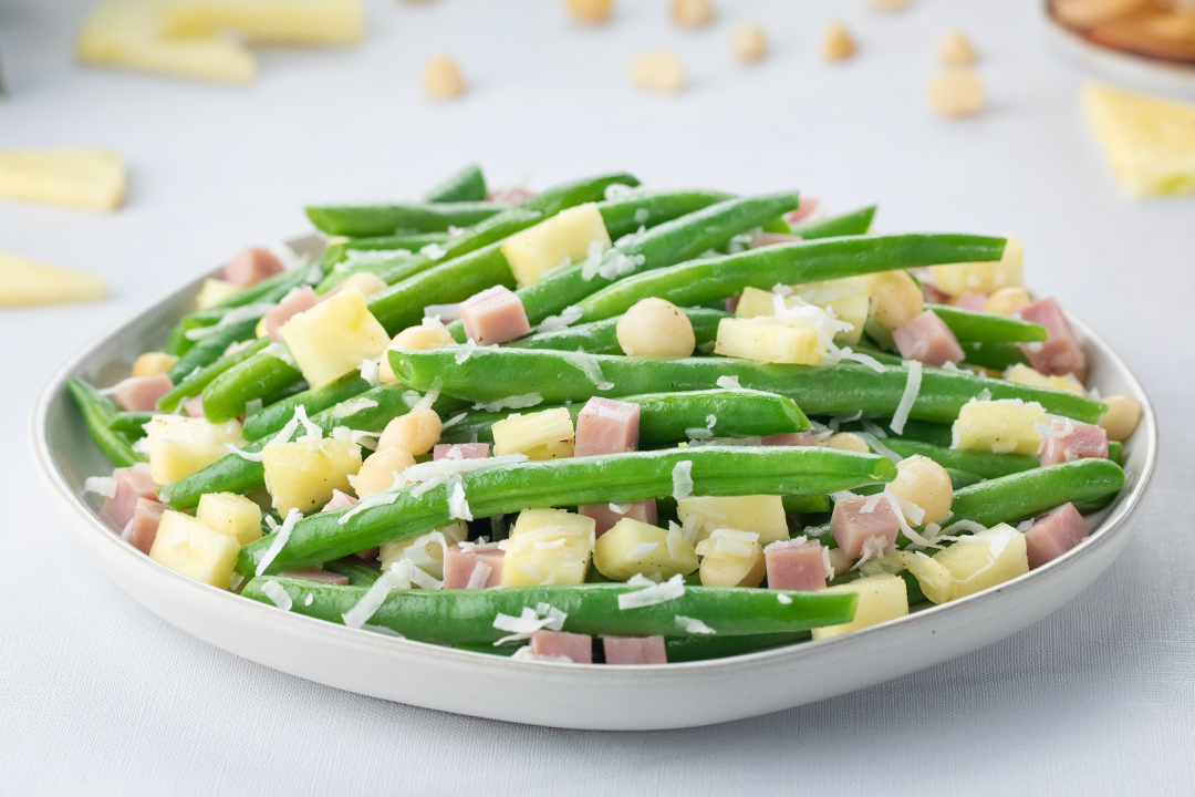 Coconut Pineapple Green Beans