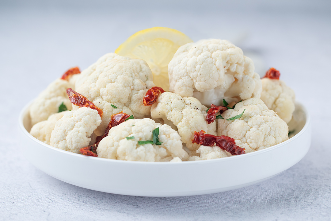 Cauliflower with Sun Dried Tomatoes